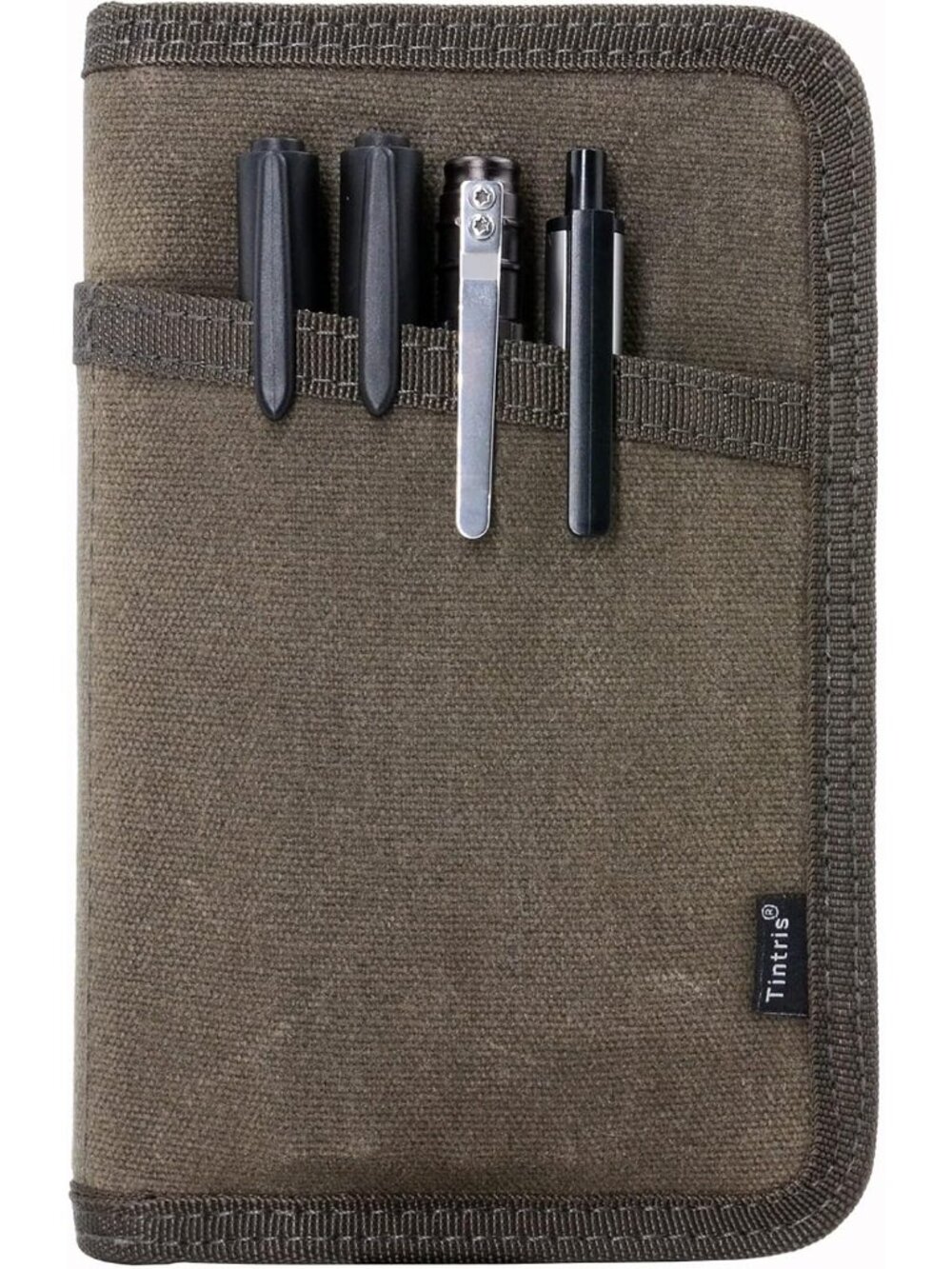Journal Cover for Field Notes Notebooks Moleskine Cahier 3.5 x 5.5 with zipper p